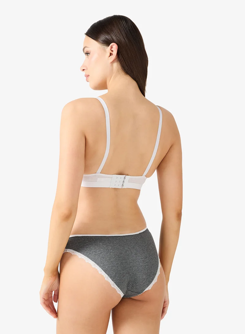 Ginger  4PC Lace Detail Cheeky Brief for Women | Best Price UAE